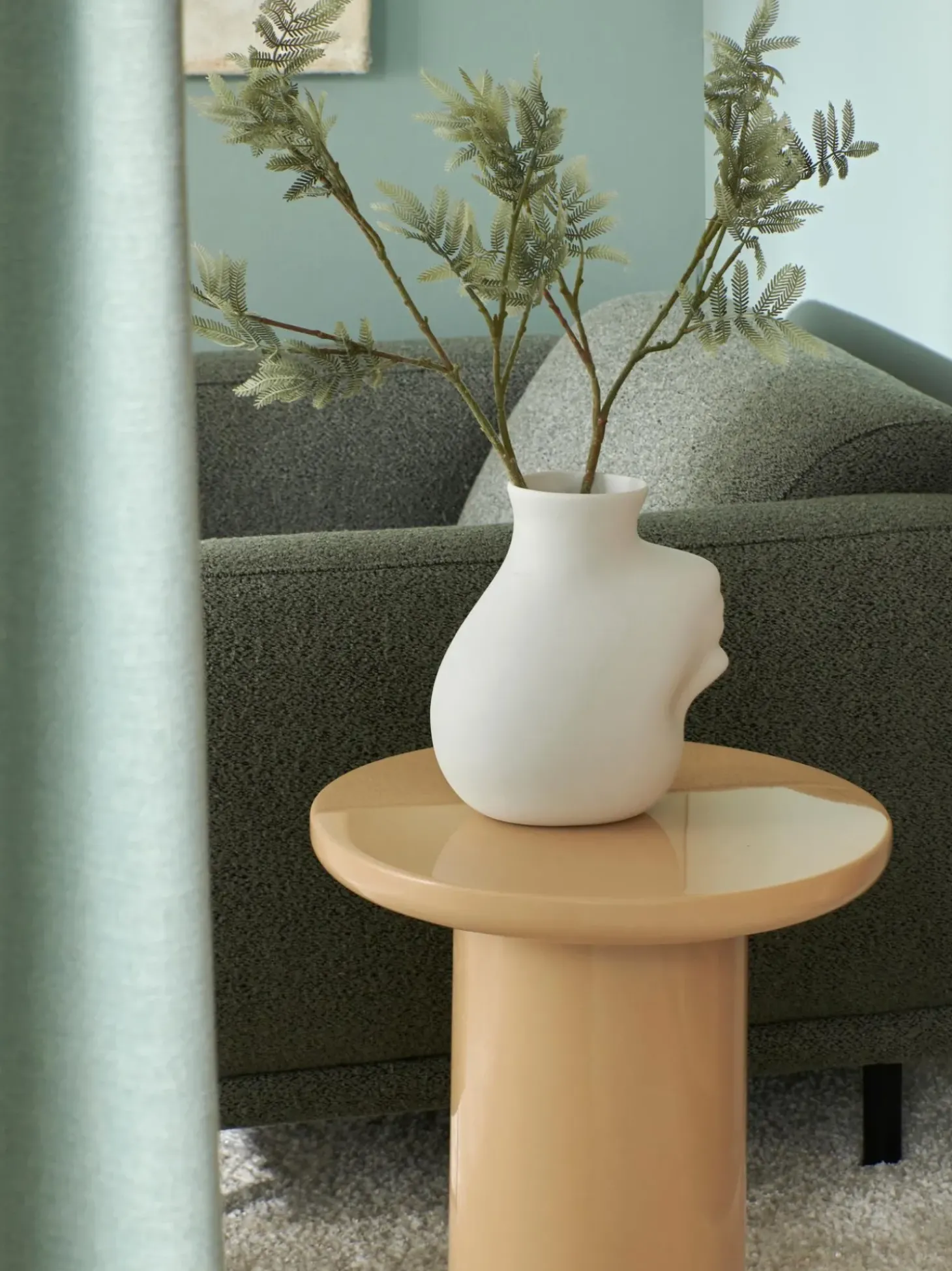 Vaso In Porcellana Di Design Headed