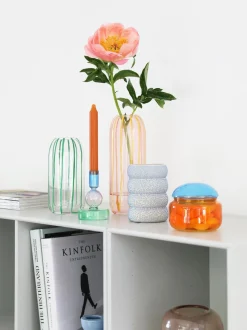 Vaso In Vetro Dipinto A Mano Sweep