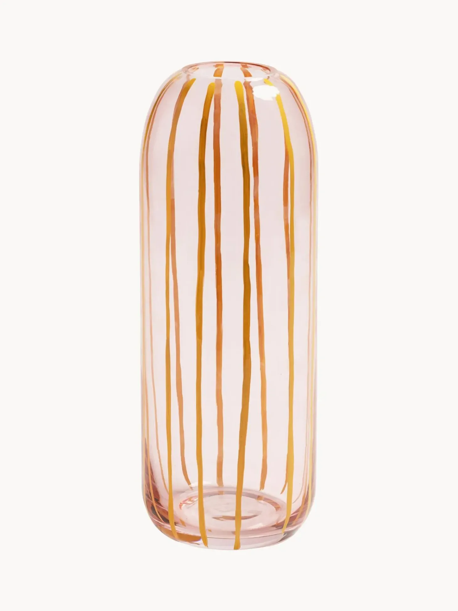 Vaso In Vetro Dipinto A Mano Sweep