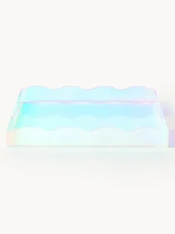 Vassoio Decorativo Con Bordo Ondulato Elsa