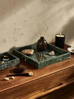 Vassoio Decorativo In Marmo Venice