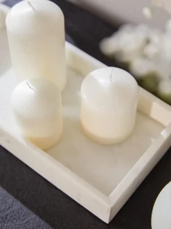 Vassoio Decorativo Piccolo In Marmo Venice