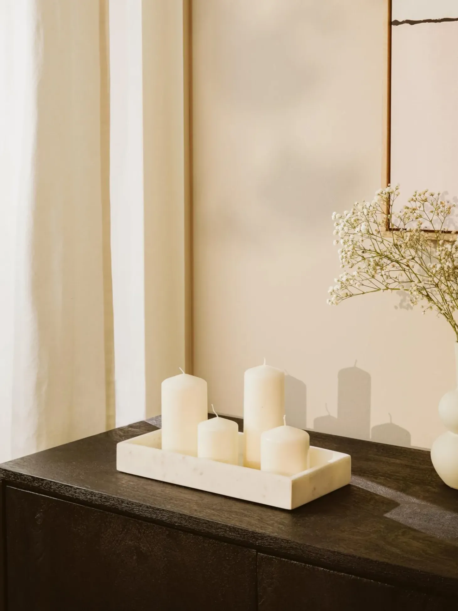 Vassoio Decorativo Piccolo In Marmo Venice