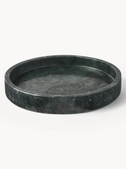 Vassoio Rotondo Decorativo In Marmo Venice