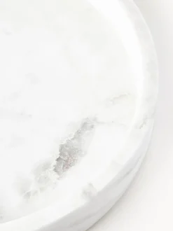 Vassoio Rotondo Decorativo In Marmo Venice