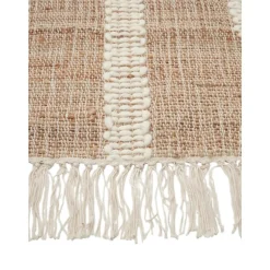 Zerbino In Juta Fatto A Mano Con Frange Kerala
