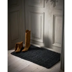 Zerbino Tessuto A Mano Con Struttura Alta-Bassa Rialzata Lara