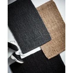 Zerbino Tessuto A Mano Con Struttura Alta-Bassa Rialzata Lara